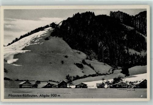 Röfleuten Pfronten Winter
