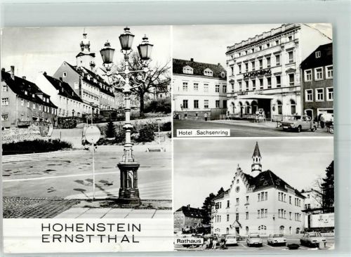 Ernstthal Hotel Sachsenring Rathaus Oldtimer