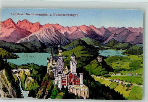 Hohenschwangau Schlösser Neuschwanstein Hohenschwangau See