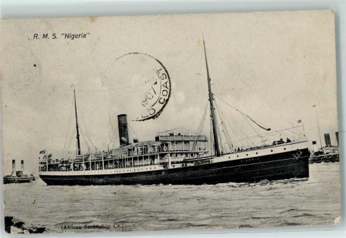 Abuja 1907 Dampfschiff R.M.S. Nigeriea