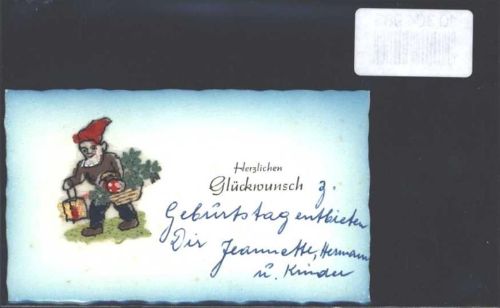 Glückwunsch Zwerg keine AK