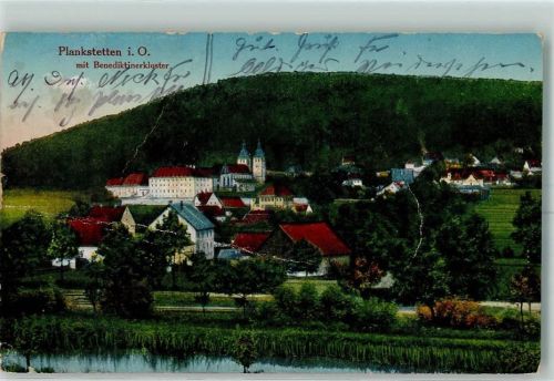 92334 W8434 Plankstetten 1917 Gebrauchsspuren Benediktinerkloster