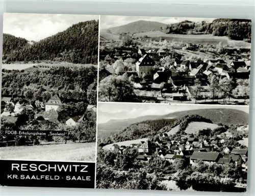 Reschwitz FDGB-Erholungsheim Saaletal