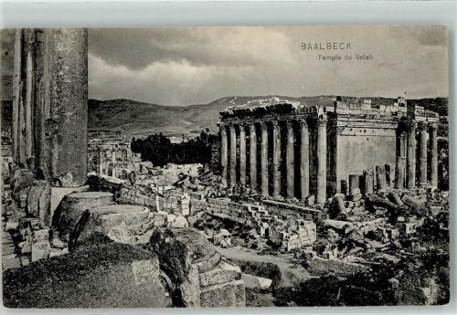 Baalbek Temple du Soleil