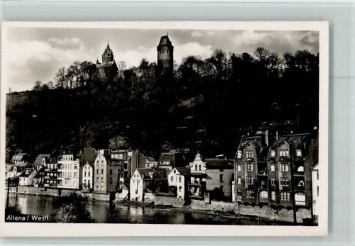 Altena Teilansicht Burg