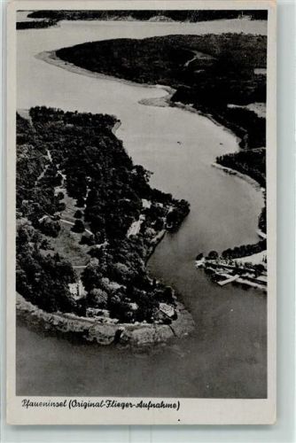 Wannsee Pfaueninsel Fliegeraufnahme
