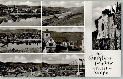 Wehlen, Mosel Kirche Mosel Wehlener Sonnenuhr