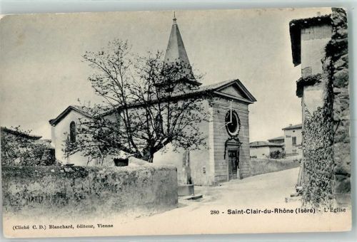 Saint-Clair-du-Rhone Kirche