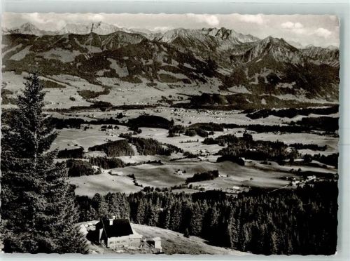 Ofterschwang Wiesenbaude auf der Kahlrückenalpe Bes. Hans u. Martha Fuchs