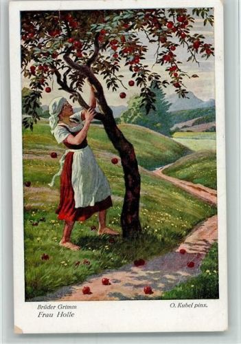 Frau Holle Nr. 2 , sign Kubel - FPHG Uvachrom Nr. 3795 Serie 139 AK
