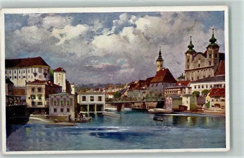 Steyr 1916 Enns Ennsbrücke