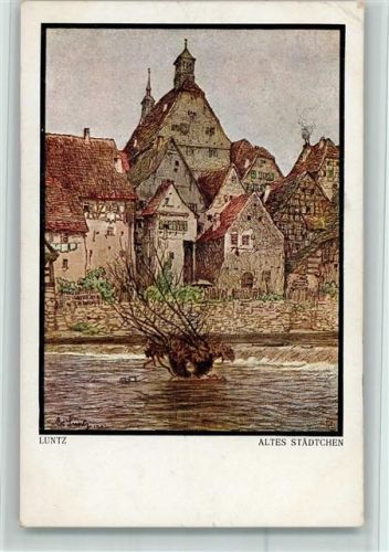 Nr. 54 - sign Luntz - altes Städtchen