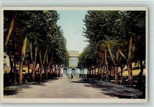 Beziers Le Theatre - ca 1940 AK Gute Erhaltung
