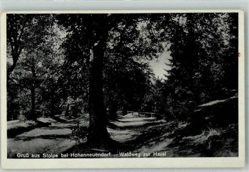 Hennigsdorf Waldweg zur Havel
