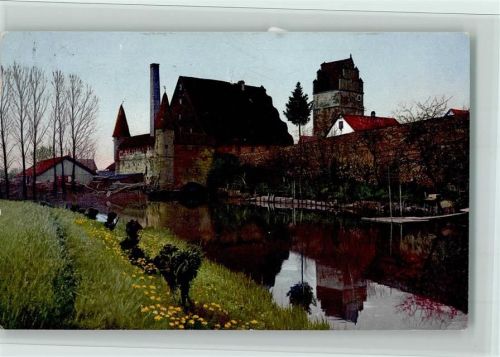 Dinkelsbühl Serie 150 Nr. 2776 Stadtmühle , gute Erhaltung AK