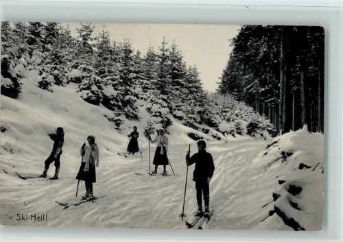 1914 Serie 792 Nr. 5 - Ski Heil , gute Erhaltung