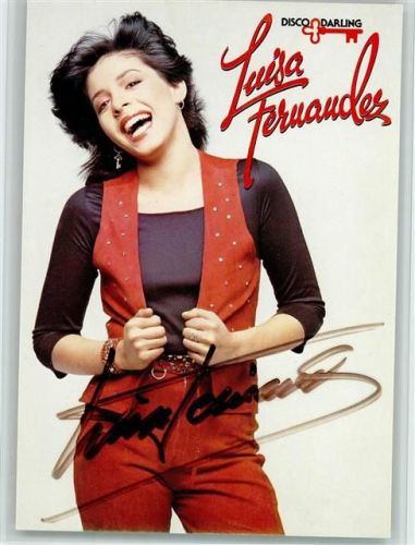 Luisa Fernandez , Autogramm , sehr gute Erhaltung