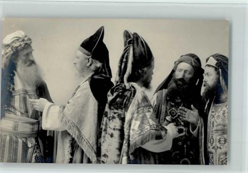 Offiz. Postkarte Nr. 8 - 1910 Priester und Pharisäer, sehr gute Erhaltung AK