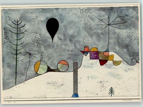 Nr. 197 - P. Klee - Winter - Verlag F. Hazan AK