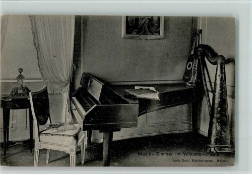 Musik Zimmer im Wittums Palais - Schlösser , gute Erhaltung