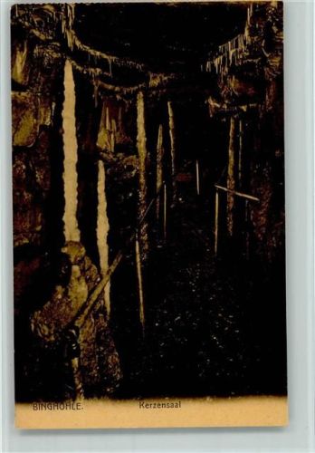 Binghöhle Streitberg ca 1928 AK