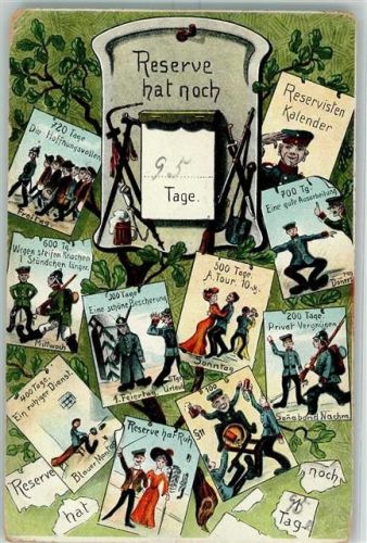 1910 Reserve hat noch 95 Tage AK