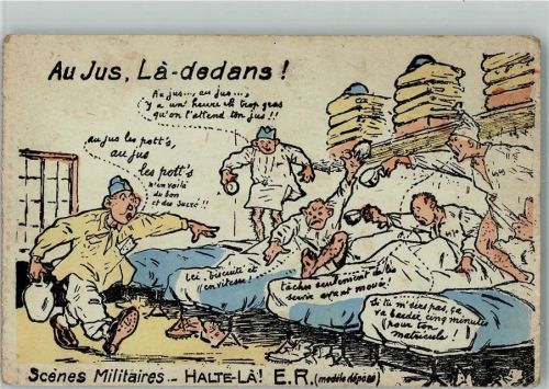 Scenes Miliaires France - AK