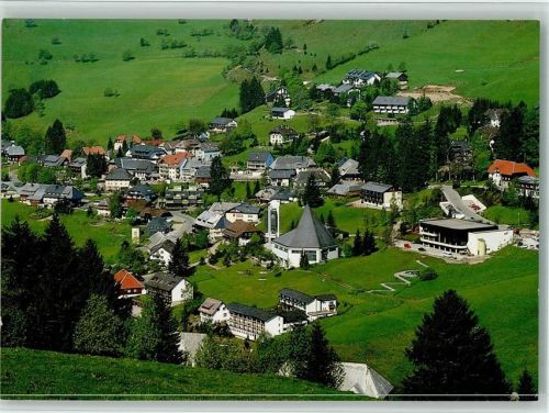 Todtnauberg Ortsansicht Kirche