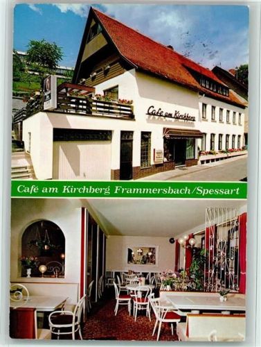 Frammersbach Café am Kirchberg Innenaufnahme 2-Bildaufnahme