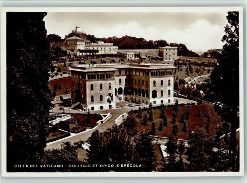 1934 Nr. 28 Verlag Verdesi - Citta del Vaticano - 1934 Collegio Etiopico e Specola, sehr gute Erhaltung