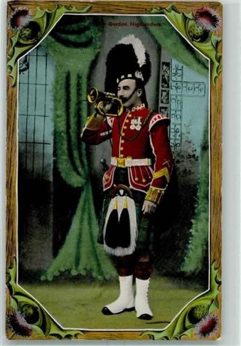 Gordon Highlanders Passepartout AK