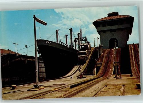 Gatun Locks Panama Kanal Schleuse