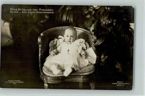 1915 als Baby - Original Aufnahme H. Berger 1910- Nr. 2277 Photochemie