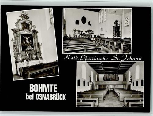 Bohmte Kath. Pfarrkirche St. Johann Innenaufnahmen