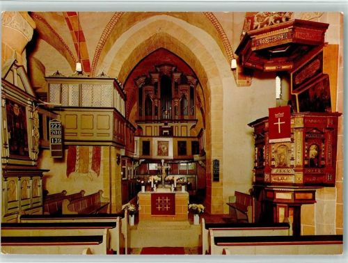 Breidenbach Ev. Luth. Pfarrkirche Orgel Innenansicht
