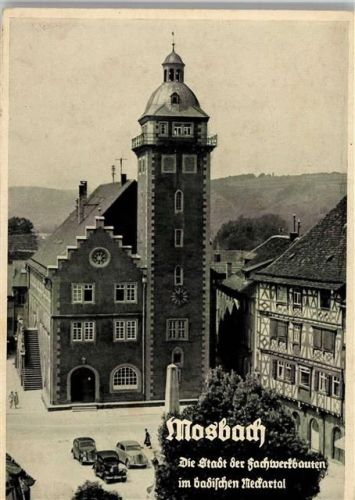 Mosbach 1940-50 Chronik - AK
