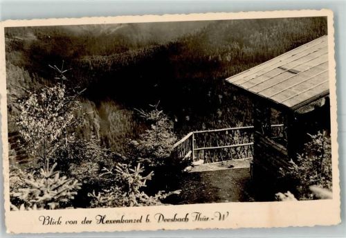 Deesbach Blick von der Hexenkanzel Hütte