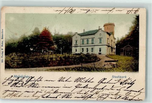 Hainichen 1901 Stadtpark