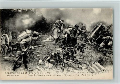 WK I Bataille de Marne 1914 - Gefechte Militär Frankreich 1916