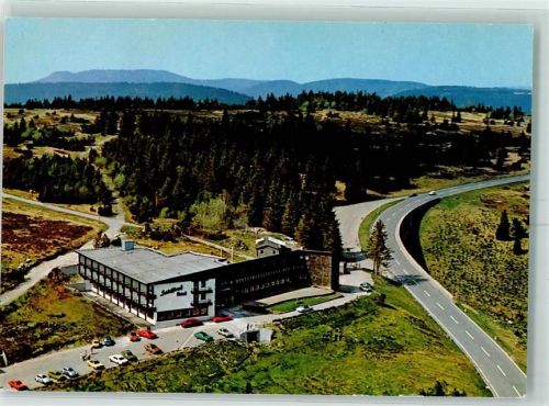 Schliffkopf Fliegeraufnahme Schliffkopfhotel an der Schwarzwaldhochstraße
