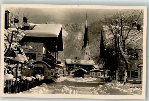 Bayrischzell Winter Haus Lubeca