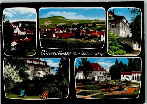 Dürmentingen 1965 Minigolf AK