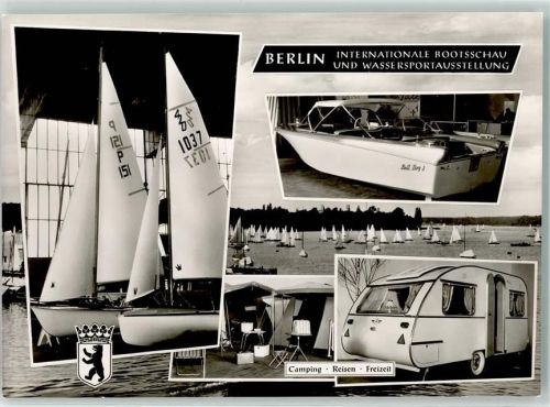 Westend Internationale Bootsschau Caravan Segelboot Motorboot