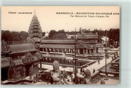 Marseille 1922 Exposition Coloniale Temple d`Angkoe-Vat