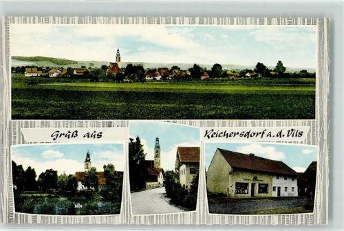 Reichersdorf Kirche Bäckerei-Gemischtwarenladen