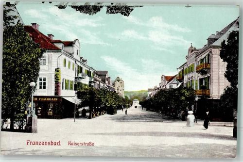 Frantiskovy Lazne 1908 Kaiserstraße