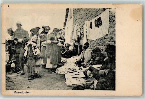 1916 Marktszene