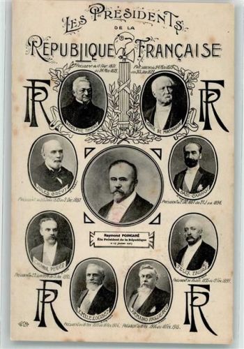 Politik Presidents Republique Francaise - Raymond Poincare