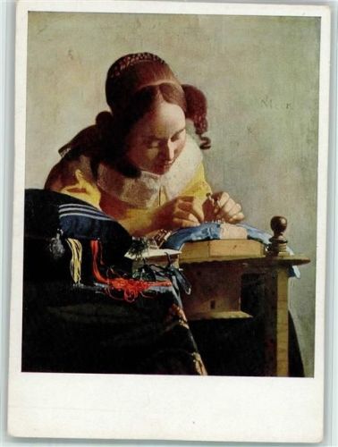Ackermann Nr. 3470 - Spitzenklöpplerin AK Spitze (Klöppeln)