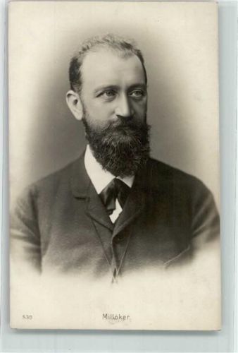 Carl Millöker Operette aus Österreich 1942-1899 Komponist Foto AK